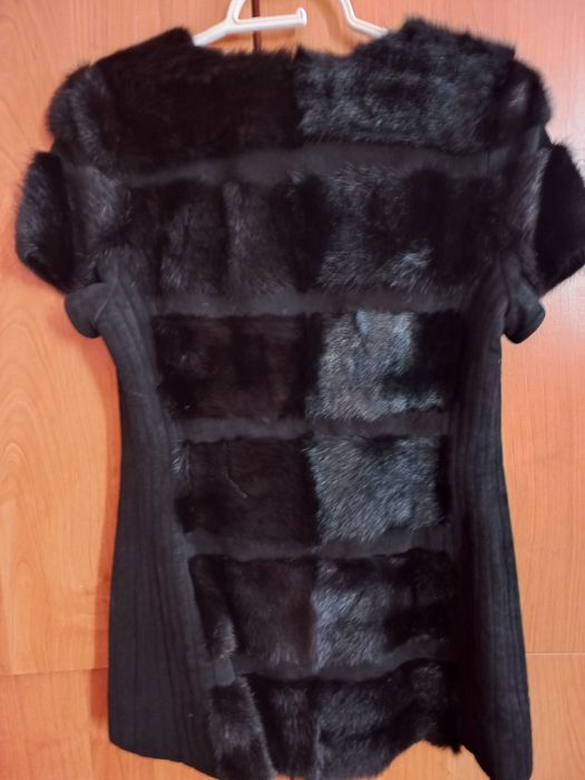 Желетка норкова натуральна