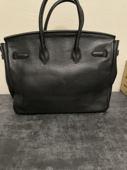 Шкіряна сумка шопер