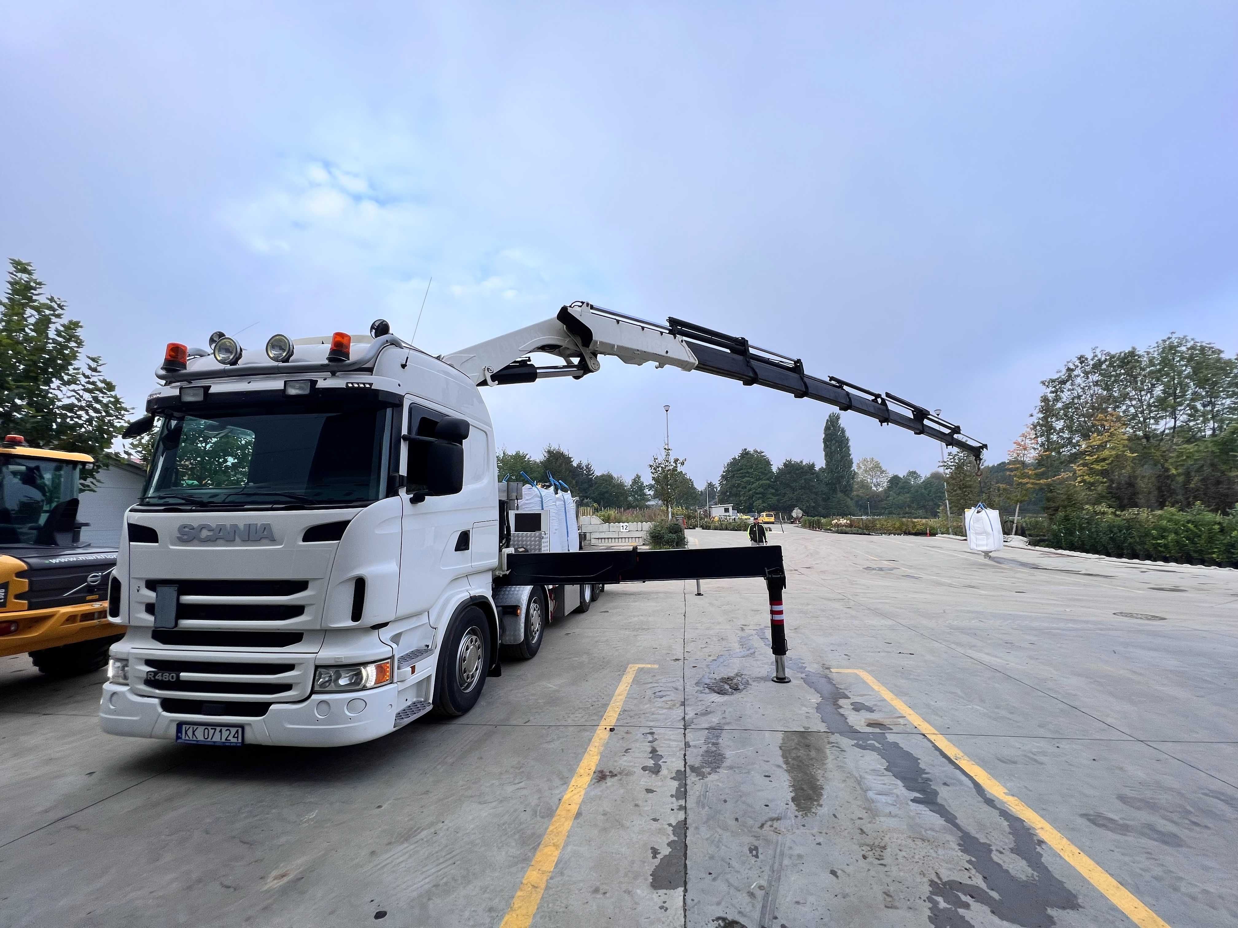 Usługi / Transport duży HDS 11ton udźwigu Małopolskie