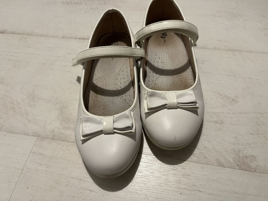 Buty do komunii dziewczęce raz ubrane