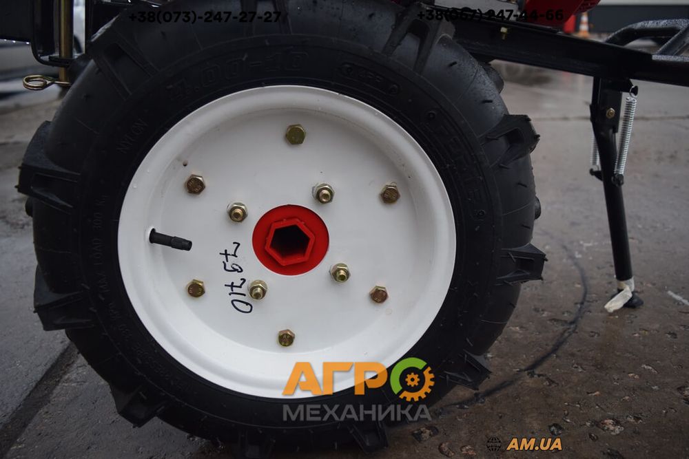 Мотоблок бензиновий FORTE 1050G NEW колеса 10"