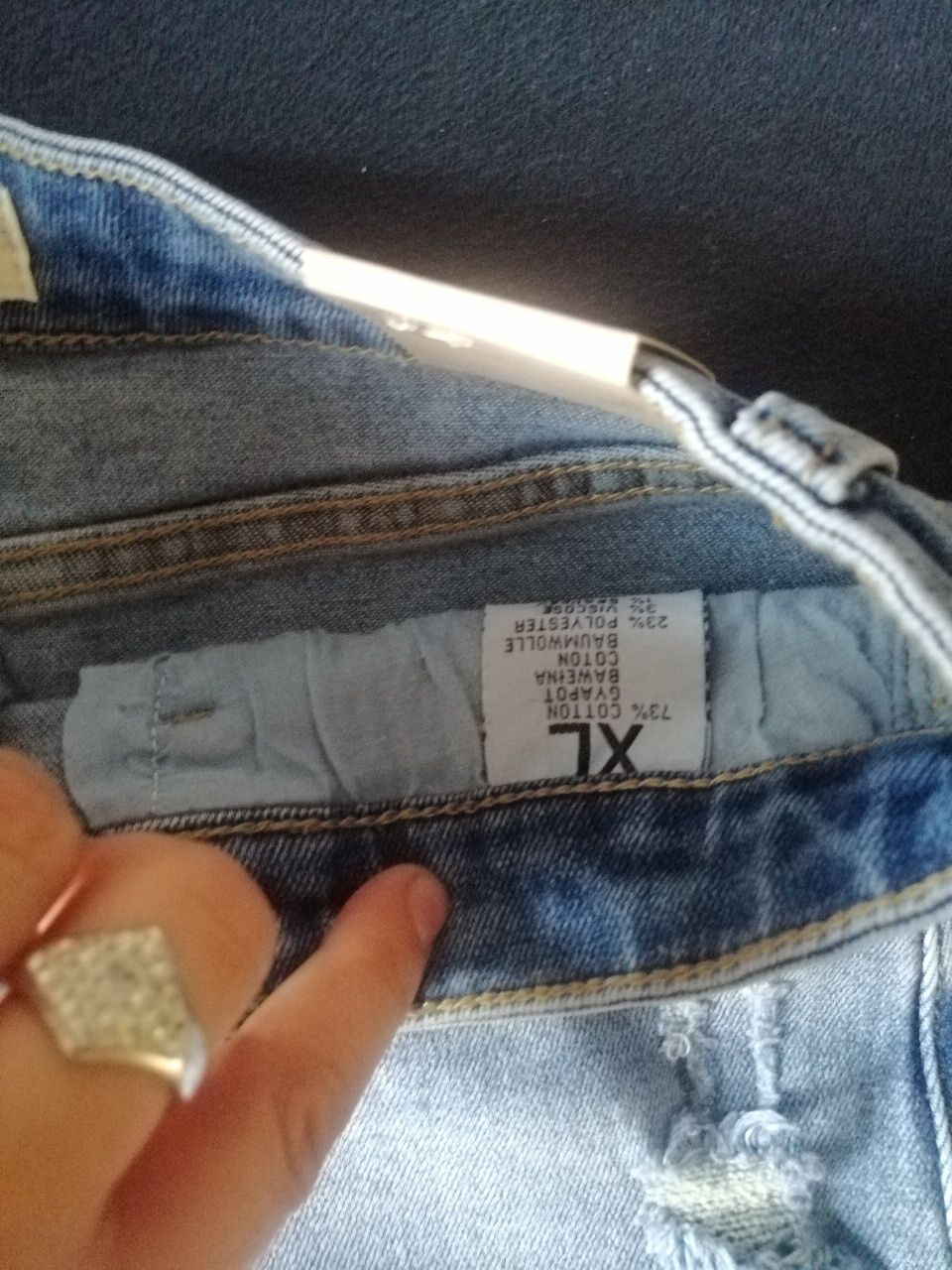 Nowa spódniczka przetarcia XL