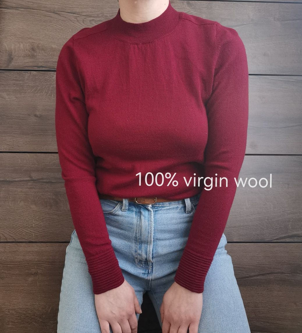 Sweter 100% wełna