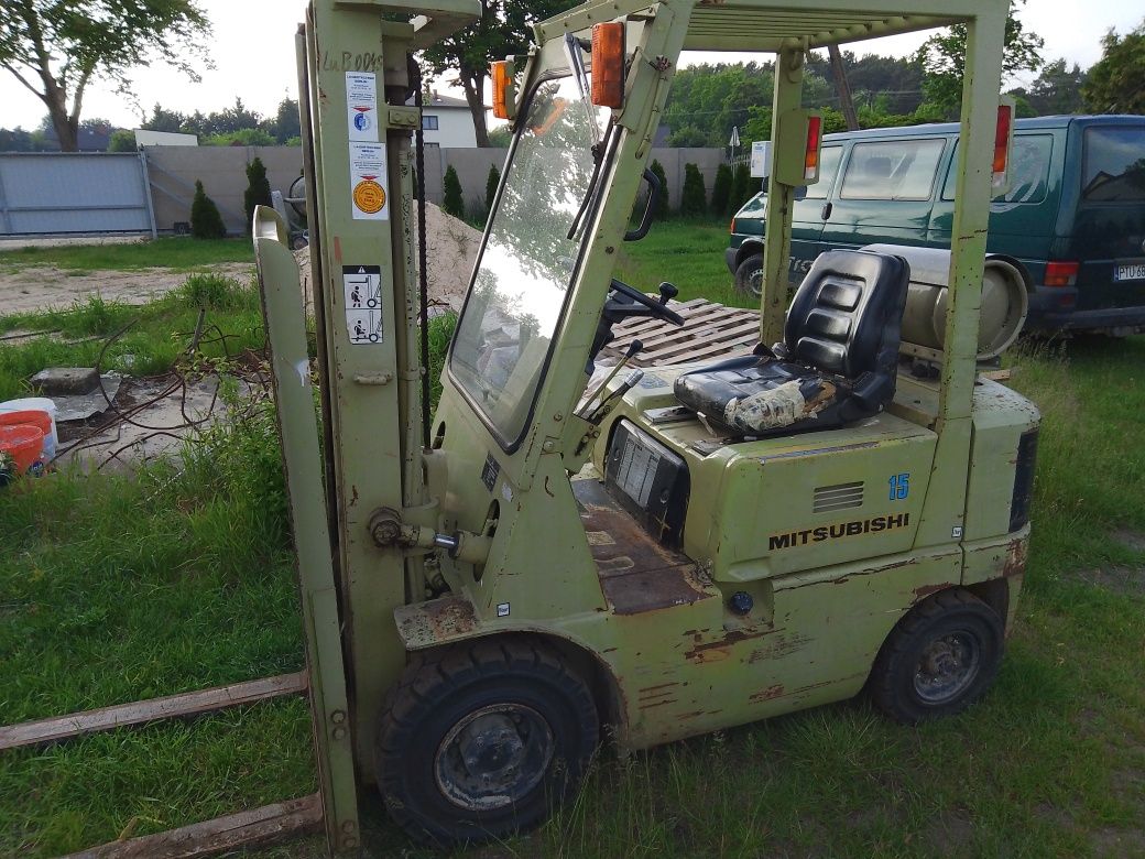 Wózek widłowy Mitsubishi top stan z Niemiec