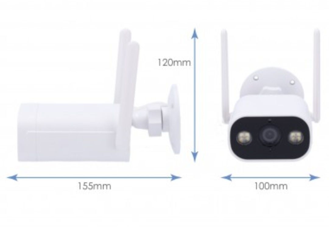 Câmera Wi-Fi Tuya compativel Google / Alexa
