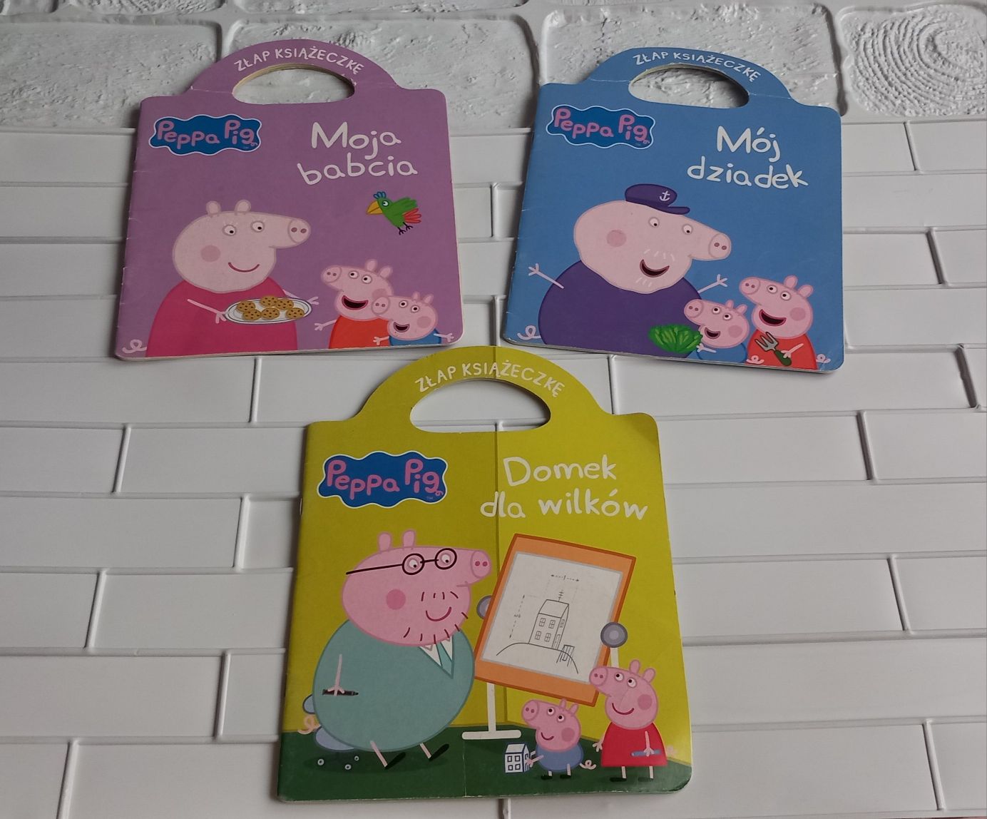 Książeczki świnka peppa złap książeczkę