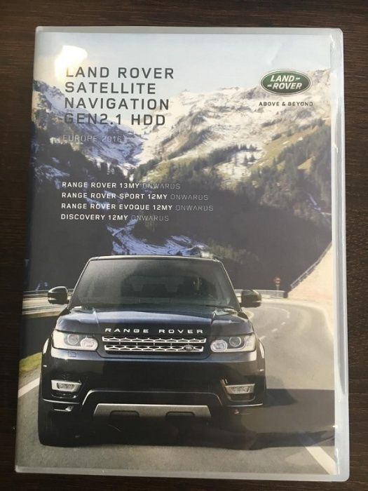 LAND ROVER, Range Rover GEN 2.1 mapa + kod
