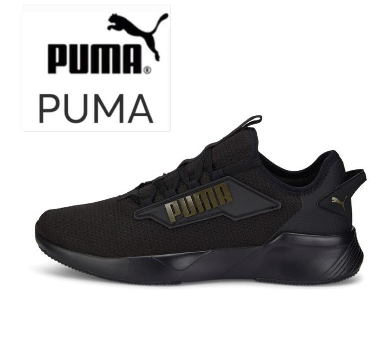 Кросівки чоловічі ПУМА (PUMA Retaliate 2) чорні текстиль  оригінал