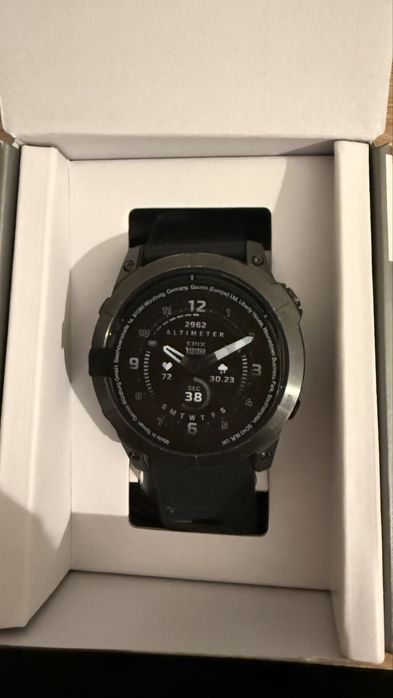 Garmin Epix Pro Gen 2 51mm Sapphire Titanium czarny z gwarancją