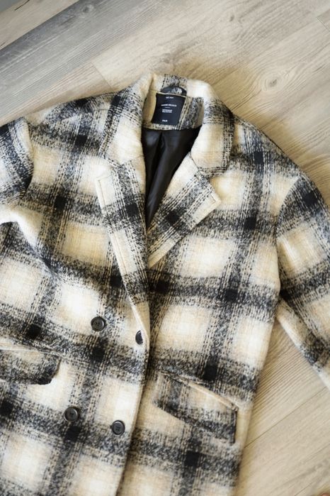 Картате довге пальто оверсайз HOUSE xs/s