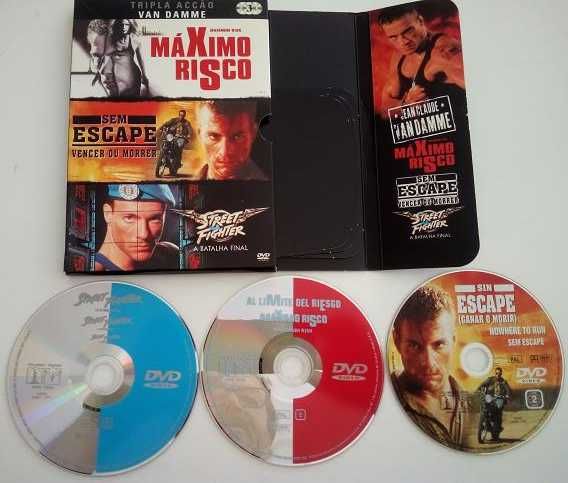 Filmes DVD Originais Trilogia Jackie Chan 10 € Cada Trilogia