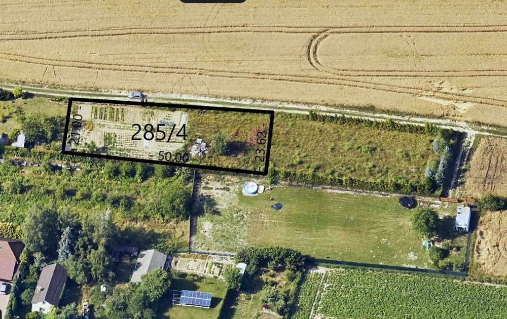 Działki budowlana z warunkami zabudowy