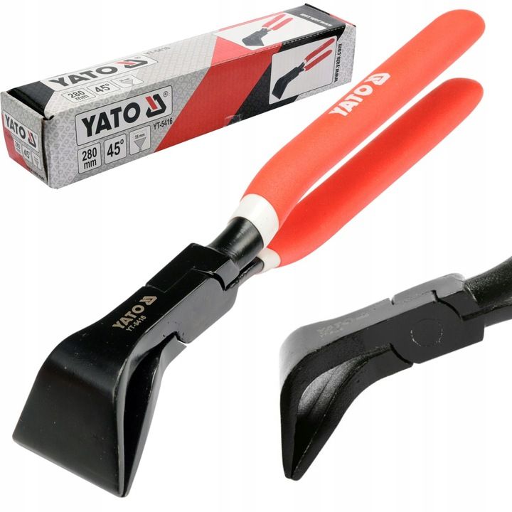 Yato Yt-5416 Dekarskie Szczypce Kleszcze Do Gięcia Blach 280mm Odgięte