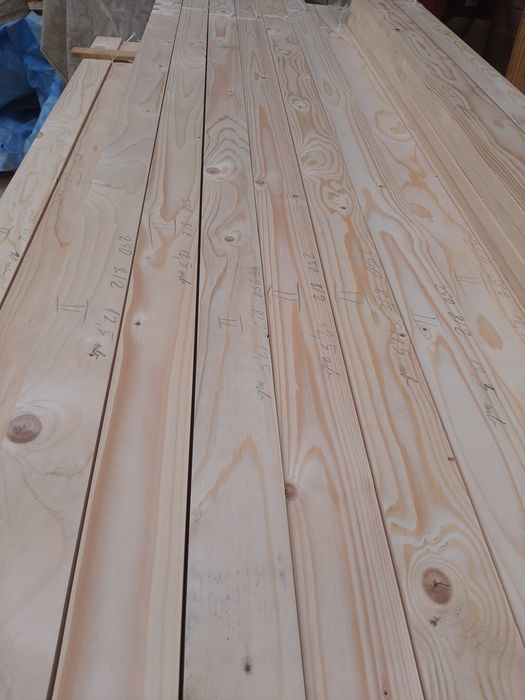 Deski 4-stronnie strugane II gatunek heblowane kantówka