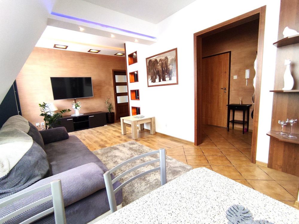 Apartament przy samej plaży, scisłe centrum, Gizycko. Wesołe miasteczk