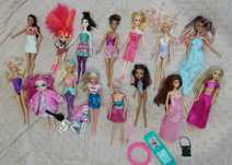 Zestaw lalek Barbie i Rainbow high