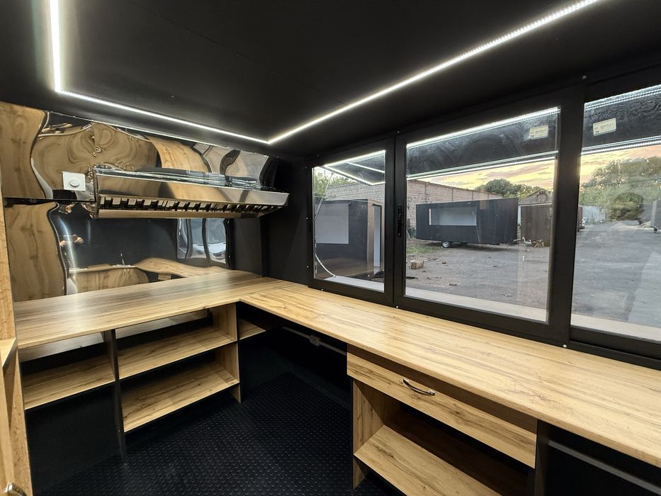 Торговий кіоск-причіп, фастфуд, кавярня, каліфорнія, шаурмічна, бургер