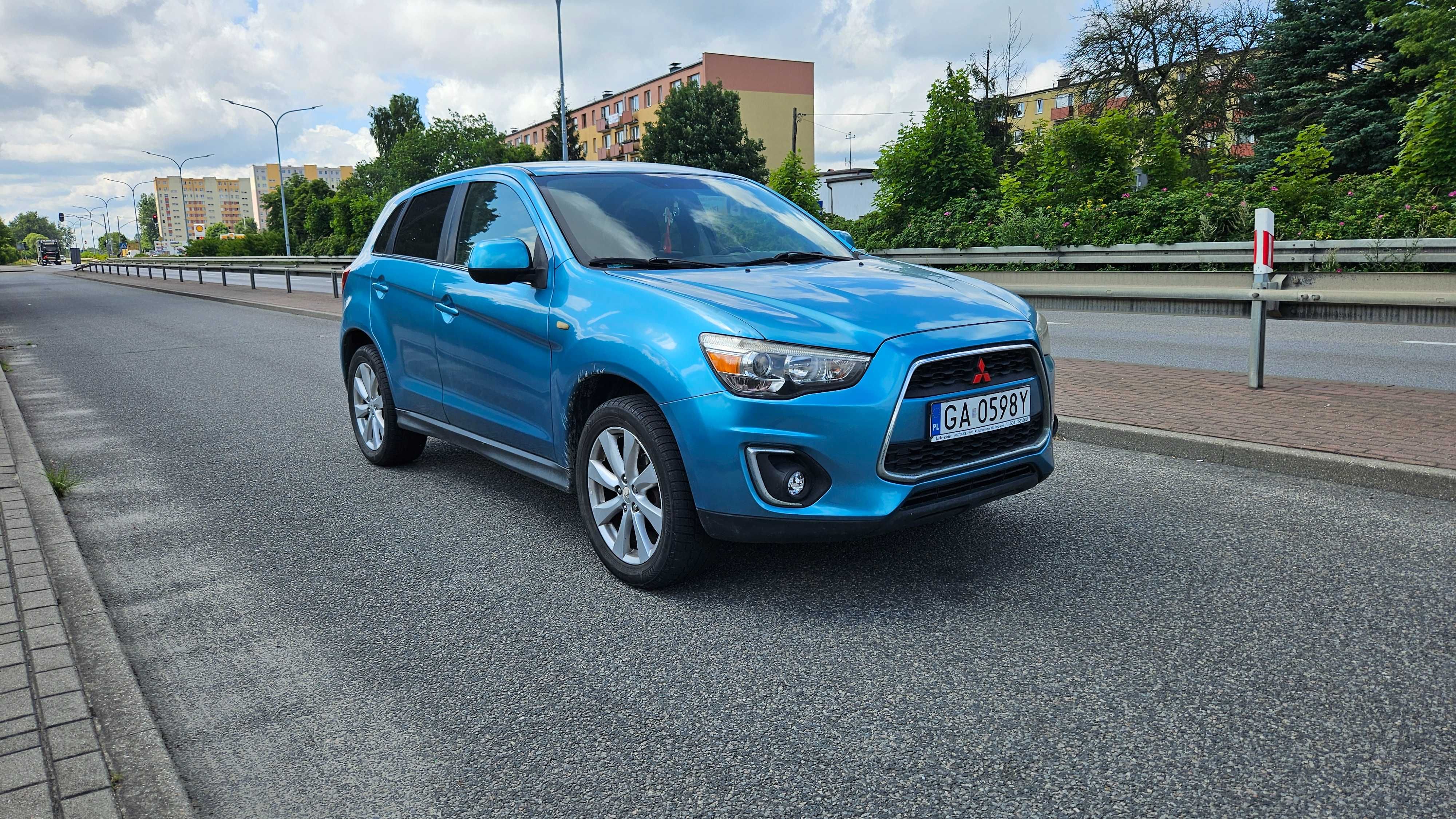 Mitsubishi ASX 2.0 Instal gaz / 4x4 / Automat + Łopatki
