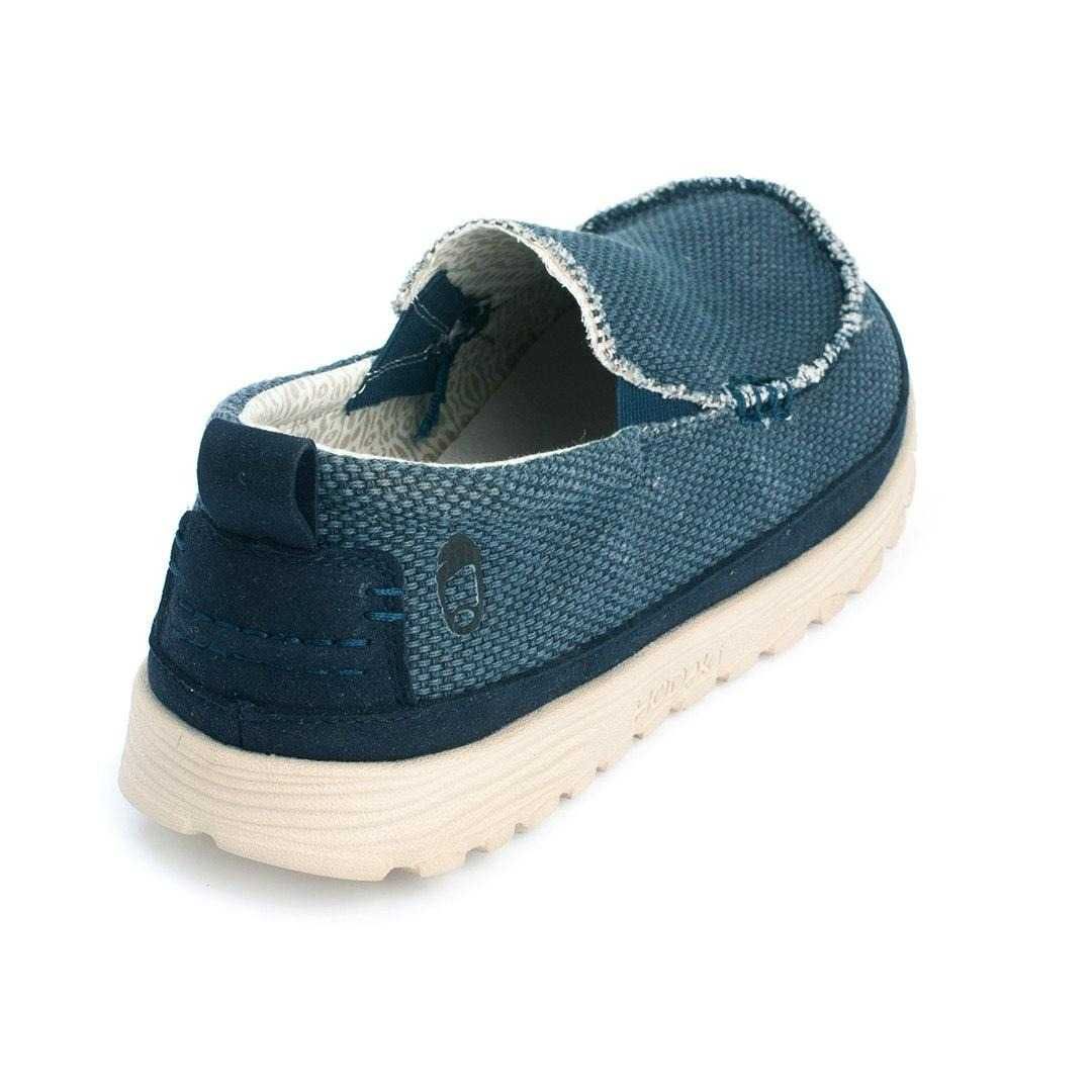 Мокасини чоловічі  Hodaki Boatswain Jute Deep Blue