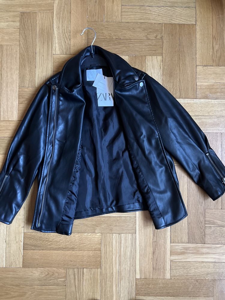 Куртка-косуха для девочки Zara, размер 8 (128 см)