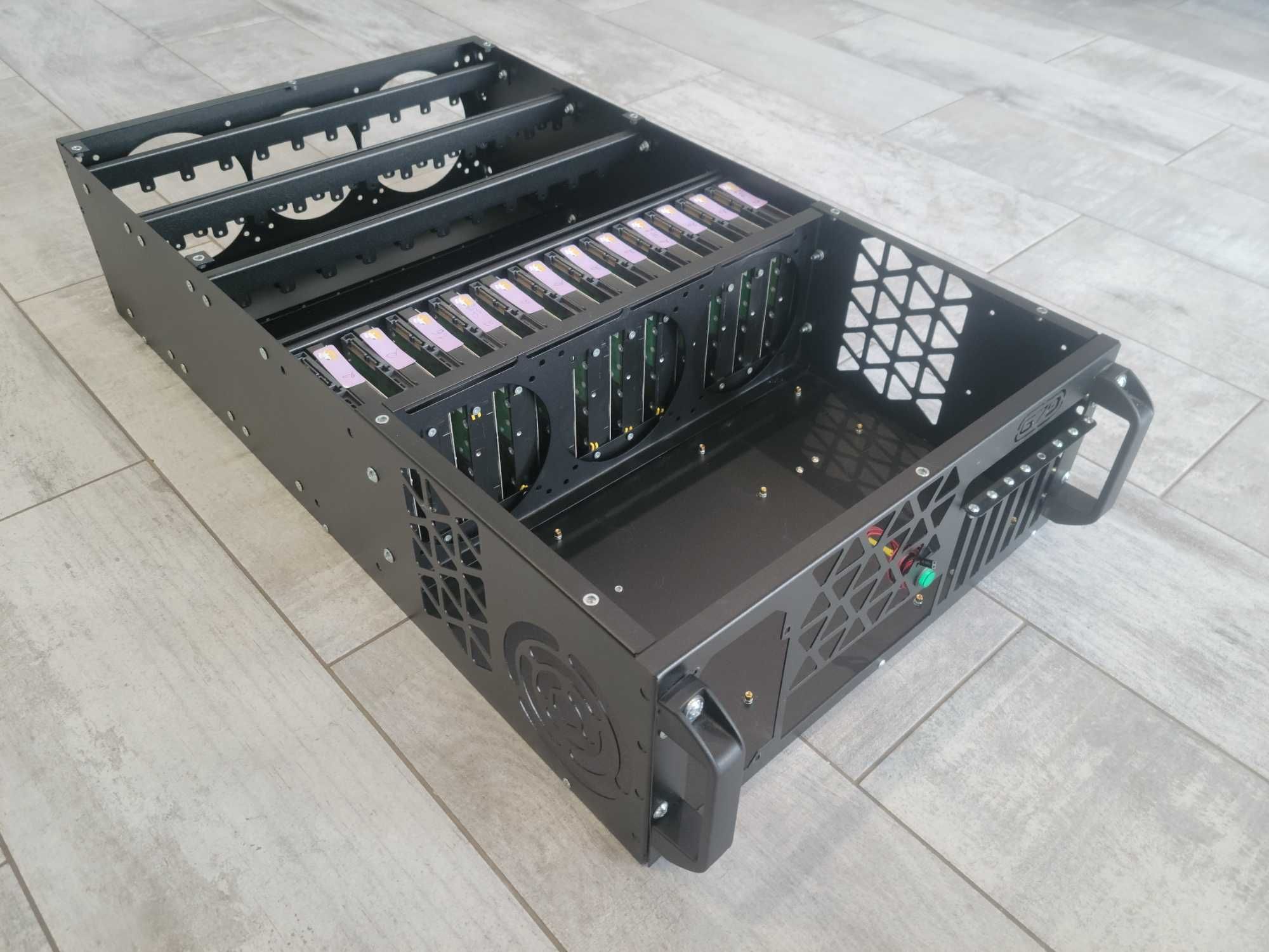 JBOD RAID Enclosures, mass storage server, кастомна рейд полка HDD