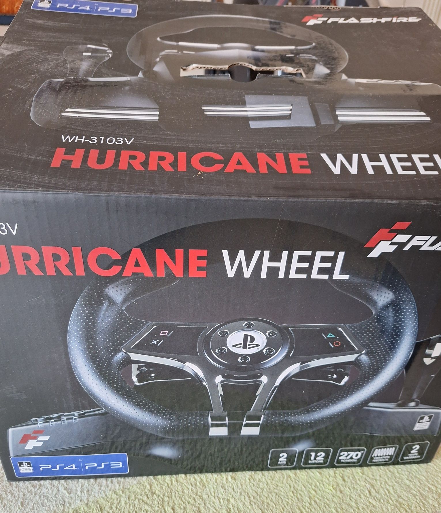 Volante Hurricane WHEEL PS3 /PS4