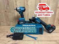 Професійний Набір Makita 2/1 Болгарка DGA504 Гайкокрут DTW650 Для СТО