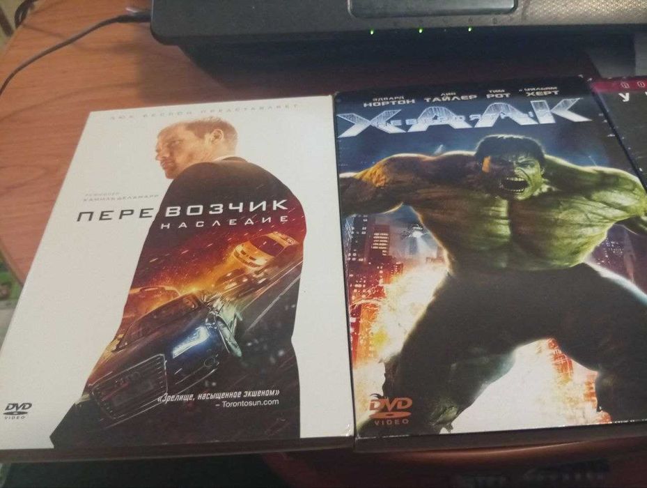 DVD диски Халк день независимости Сорвиголова смотрите список