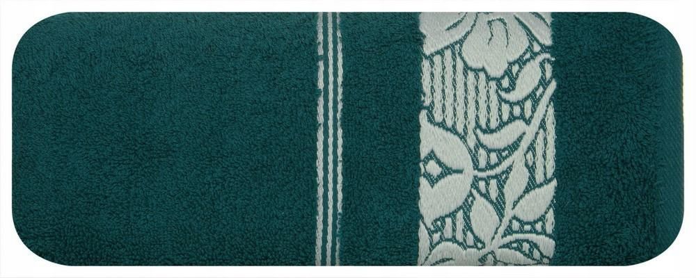 Ręcznik Sylwia 70x140 turkusowy 500g/m2 frotte