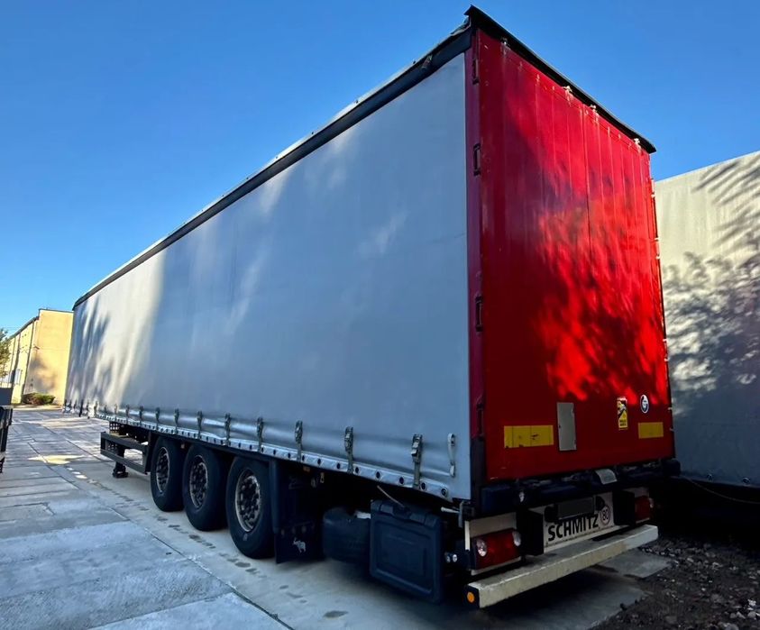 Schmitz Cargobull SCB S3T  naczepa firanka SCHMITZ, zrejestrowana w Polsce, IX/2016