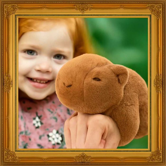 АКЦІЯ! Браслет КАПІБАРА на руку плюшева іграшка Тренд Капибара игрушка