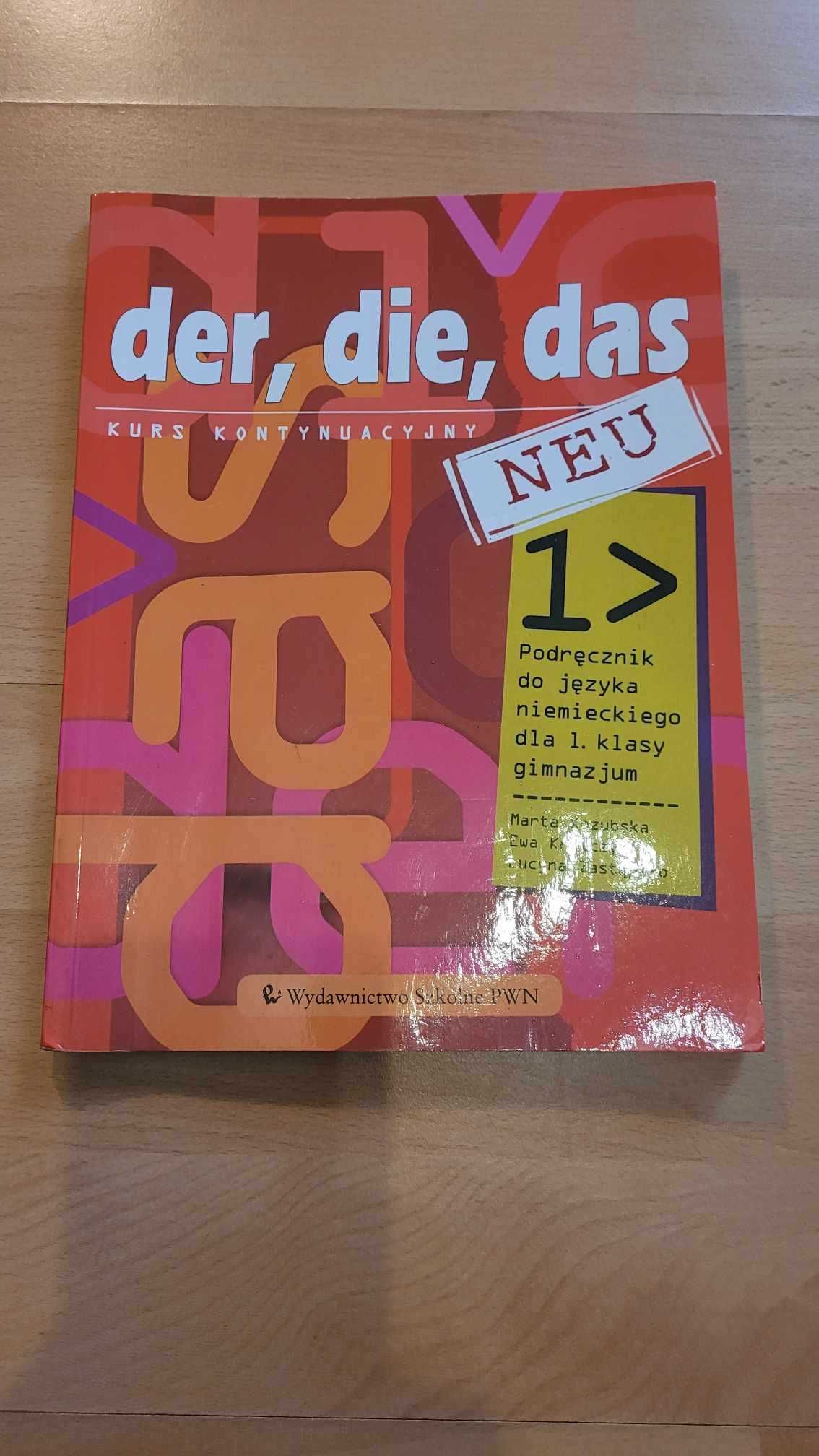 Książka "Der, die, das, neu" NOWA