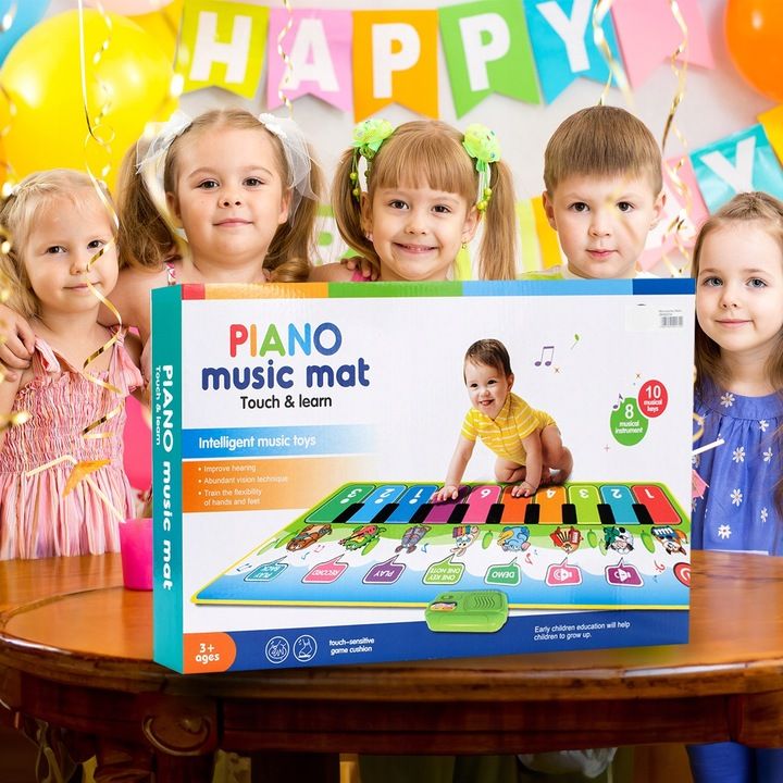 Mata Muzyczna Do Tańczenia Dla Dzieci Interaktywna 130 Cm Pianinko Nag