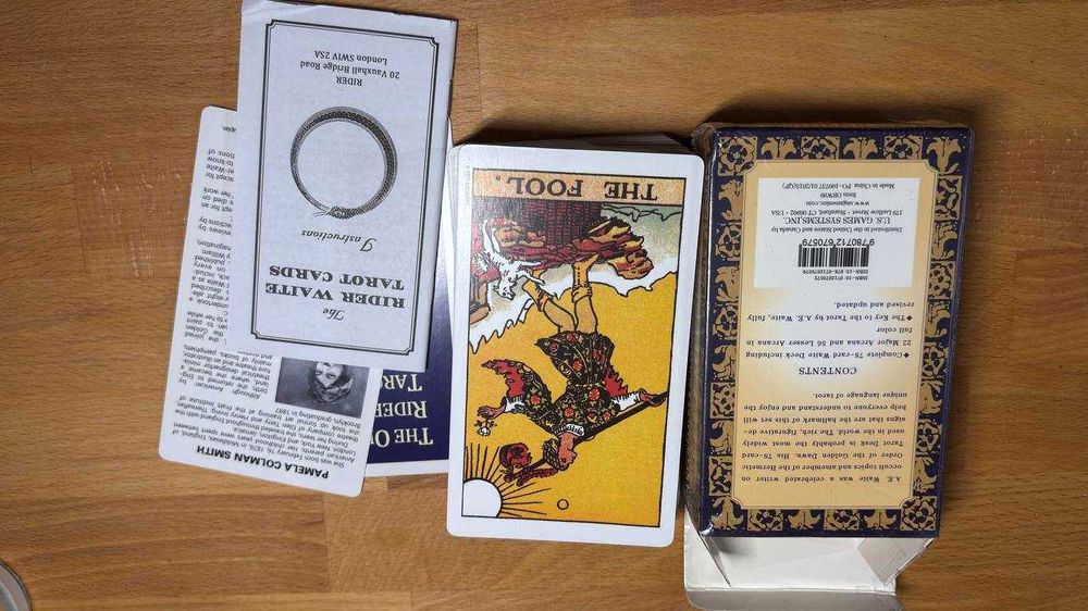Original Rider Waite Tarot Оригінальне таро 12 х 7 см, нова