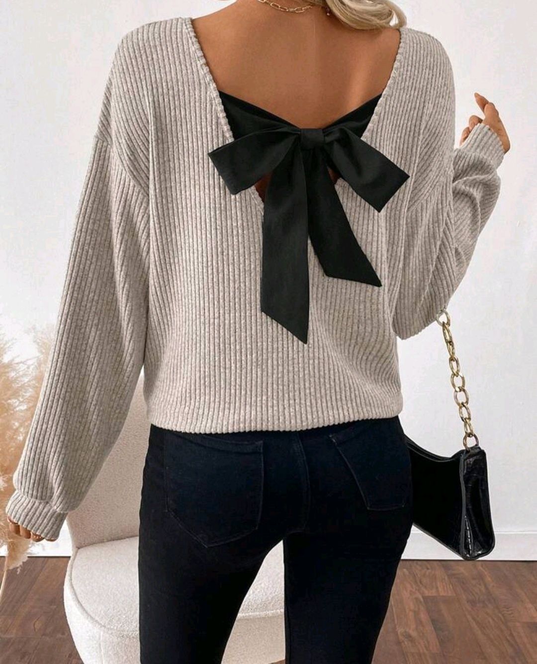 Camisola com laço