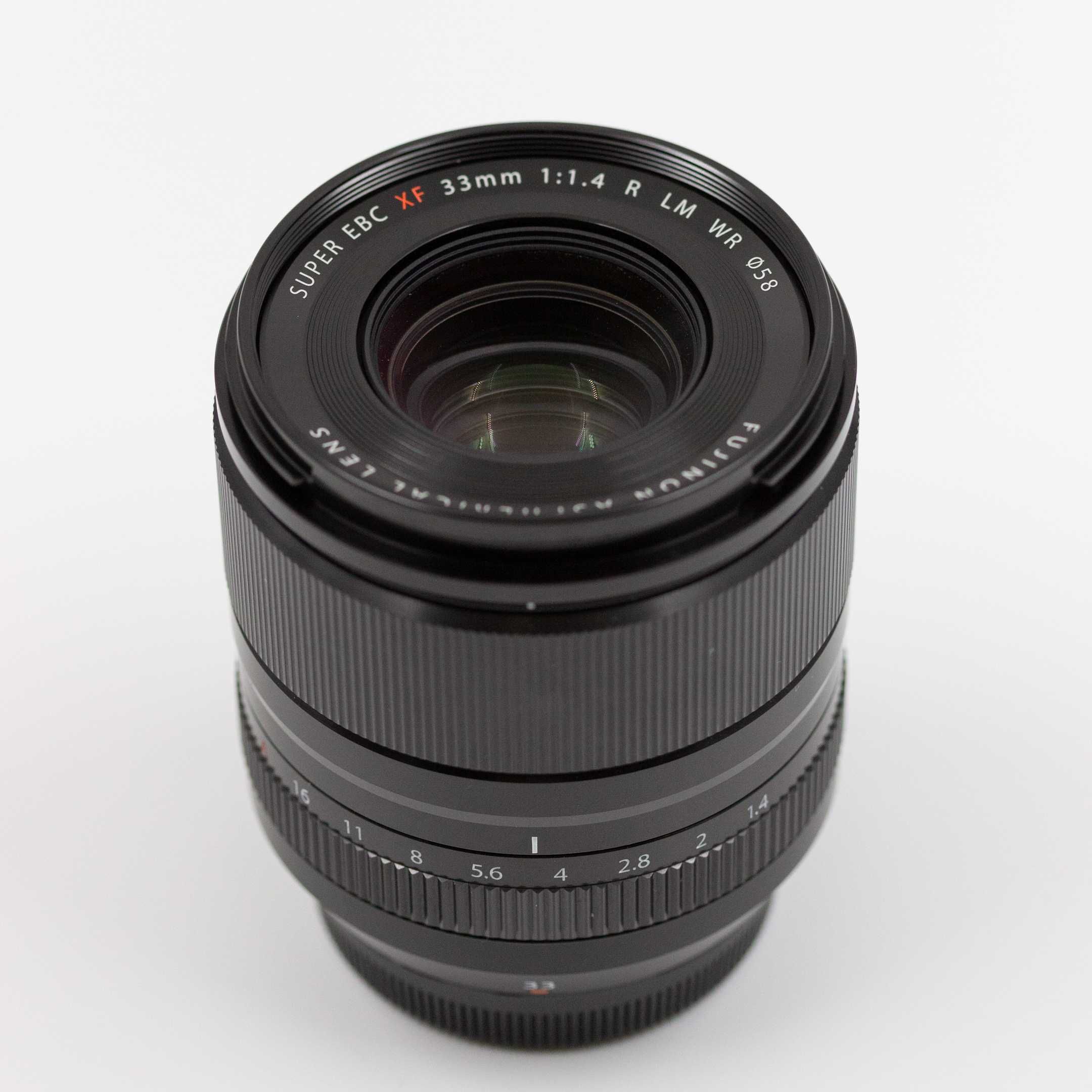 Fujifilm XF 33mm F1.4 R LM WR + filtro UV 12M Garantia