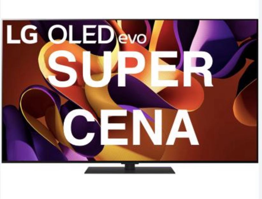 Oled lg 55g4 Evo 4k 144hz Al super  cena New 2024r