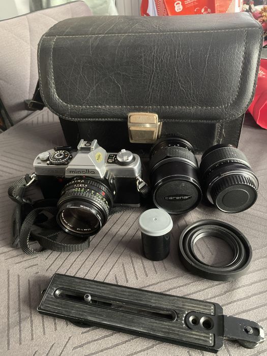 Aparat minolta XG1 50mm