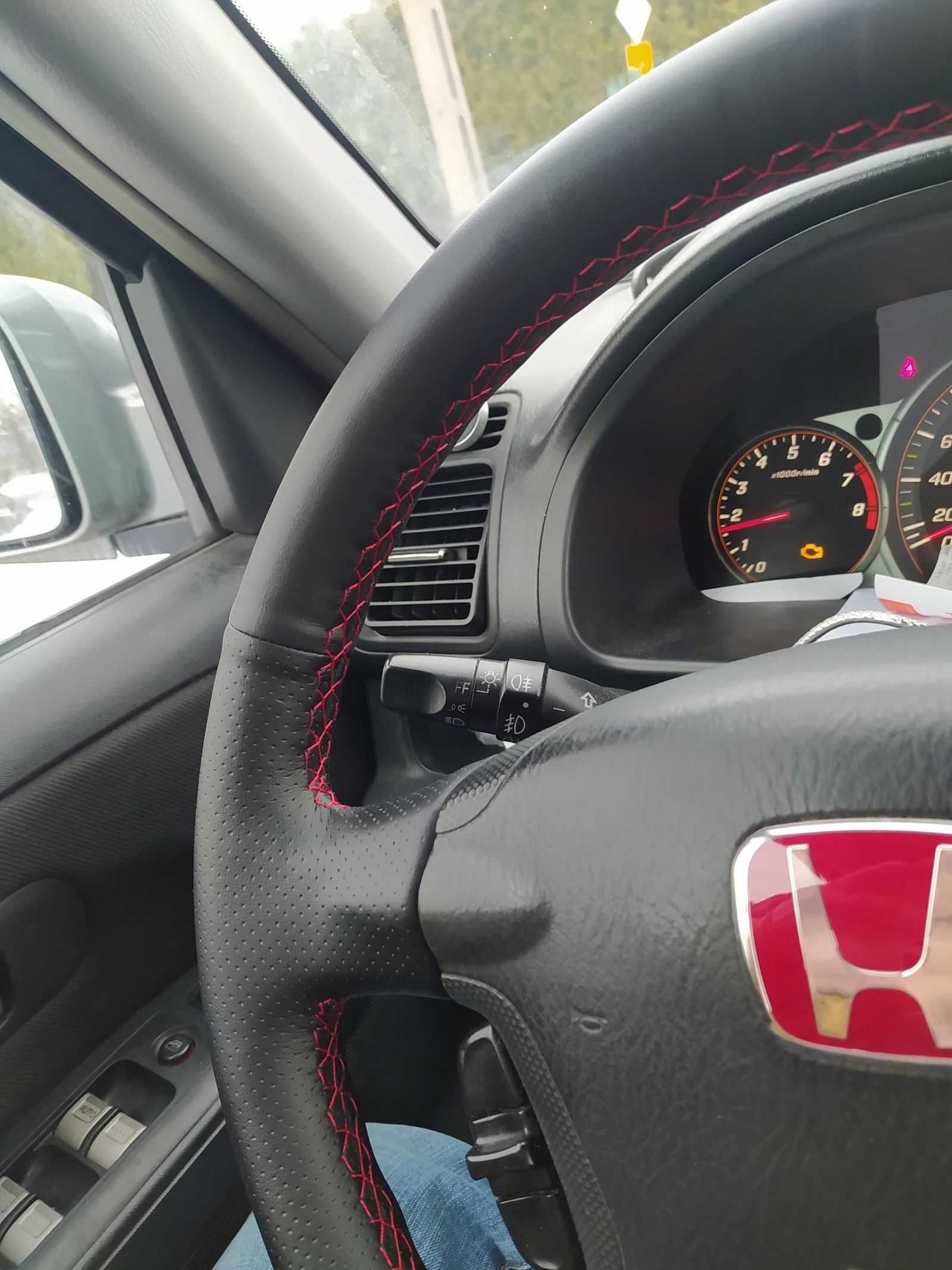 Skóra na kierownice Honda CRV II dedykowany kierownica