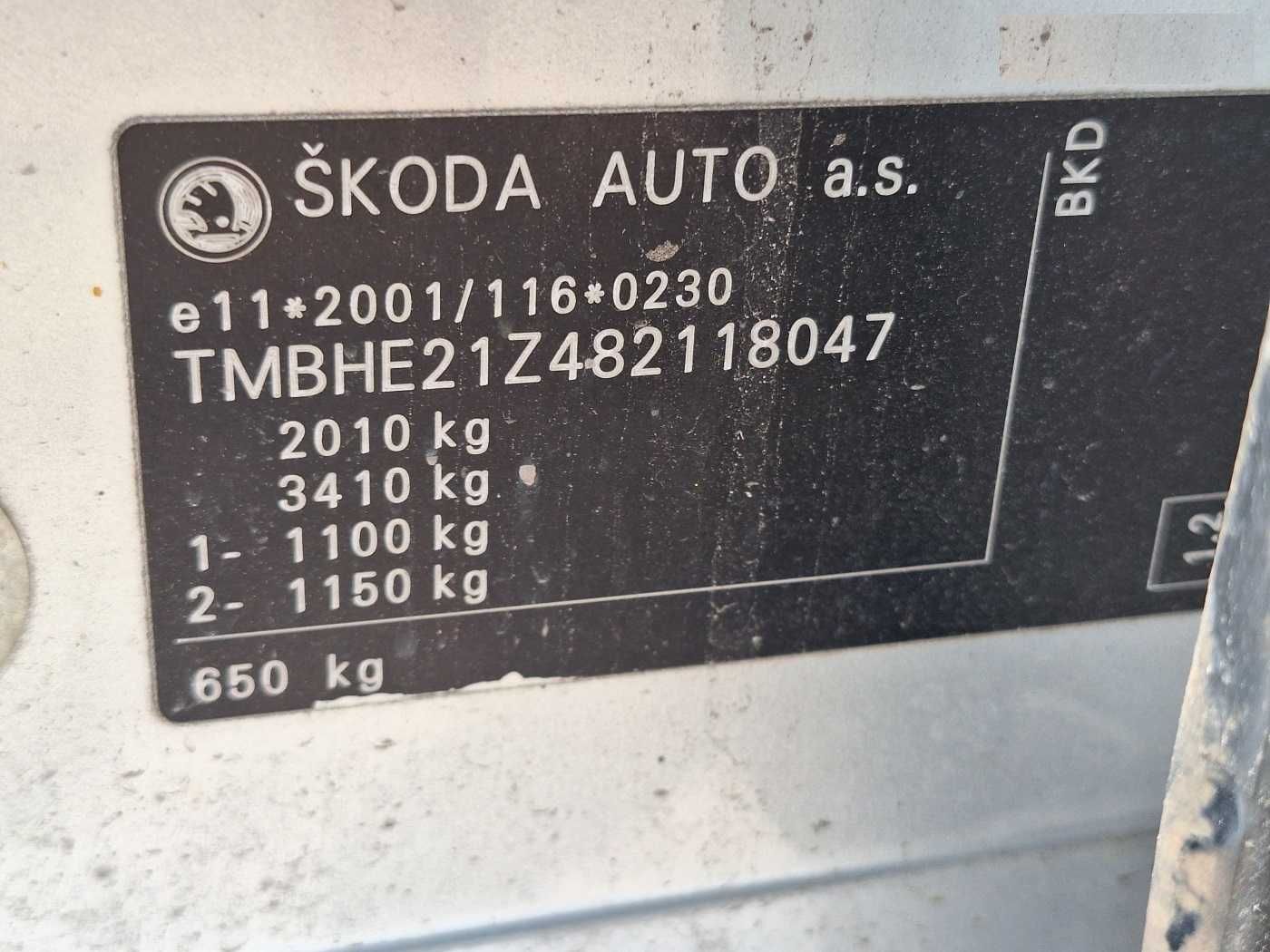 2008 Skoda Octavia II 2.0 TDI BKD 140 KM Silnik Skrzynia części