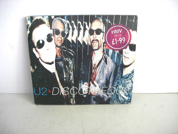 U2 "Discotheque" singiel CD Island Records UK 1997