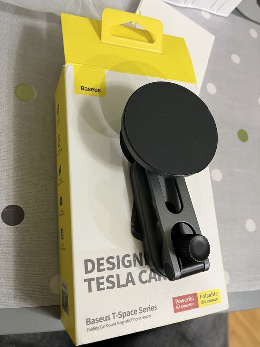 Магнітний автотримач Baseus For Tesla Car