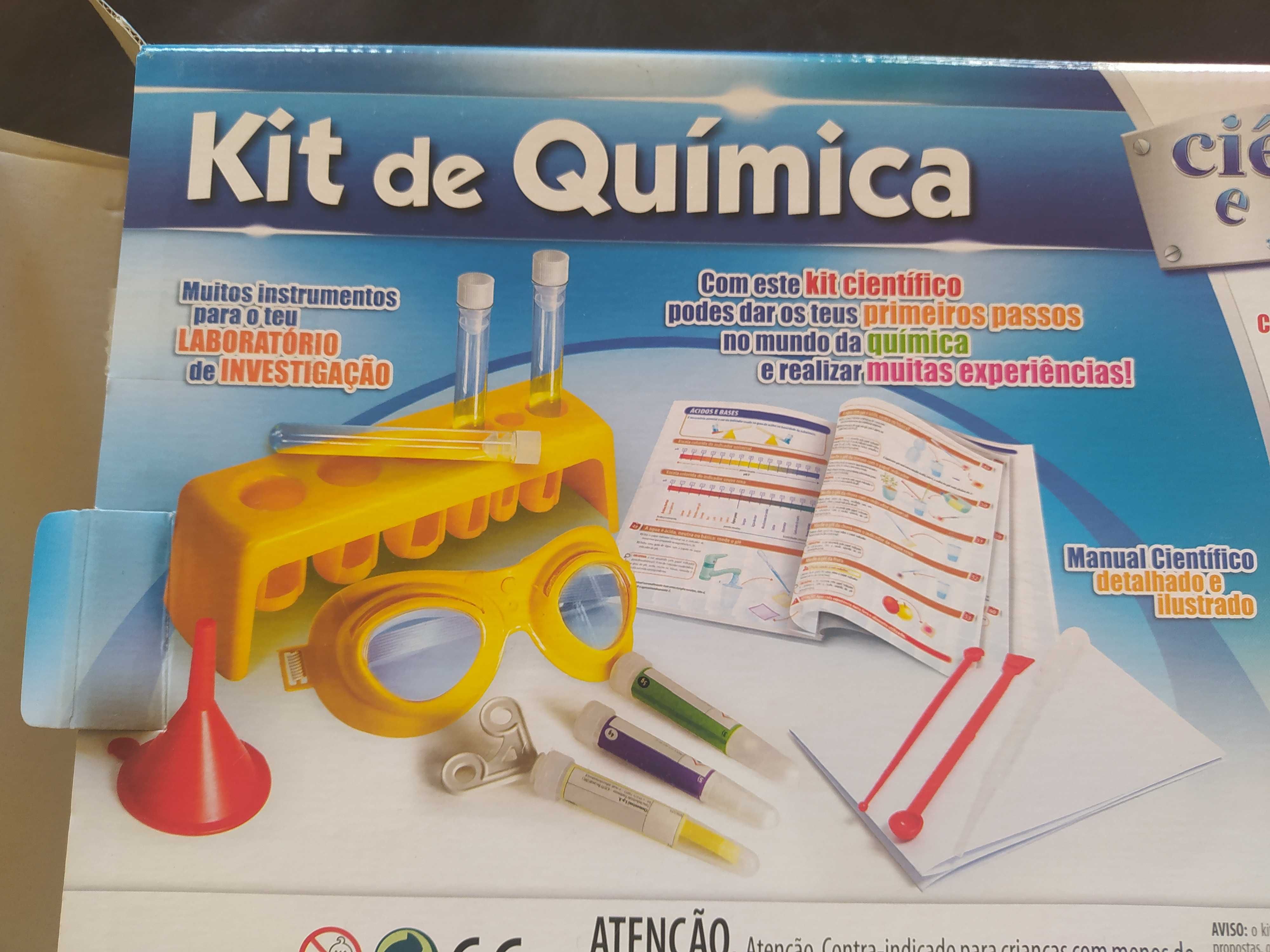 Jogo Kit de Quimica - Novo