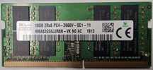 Pamięć RAM DDR4 16GB SK Hynix HMA82GS6JJR8N-VK 2666 MHz