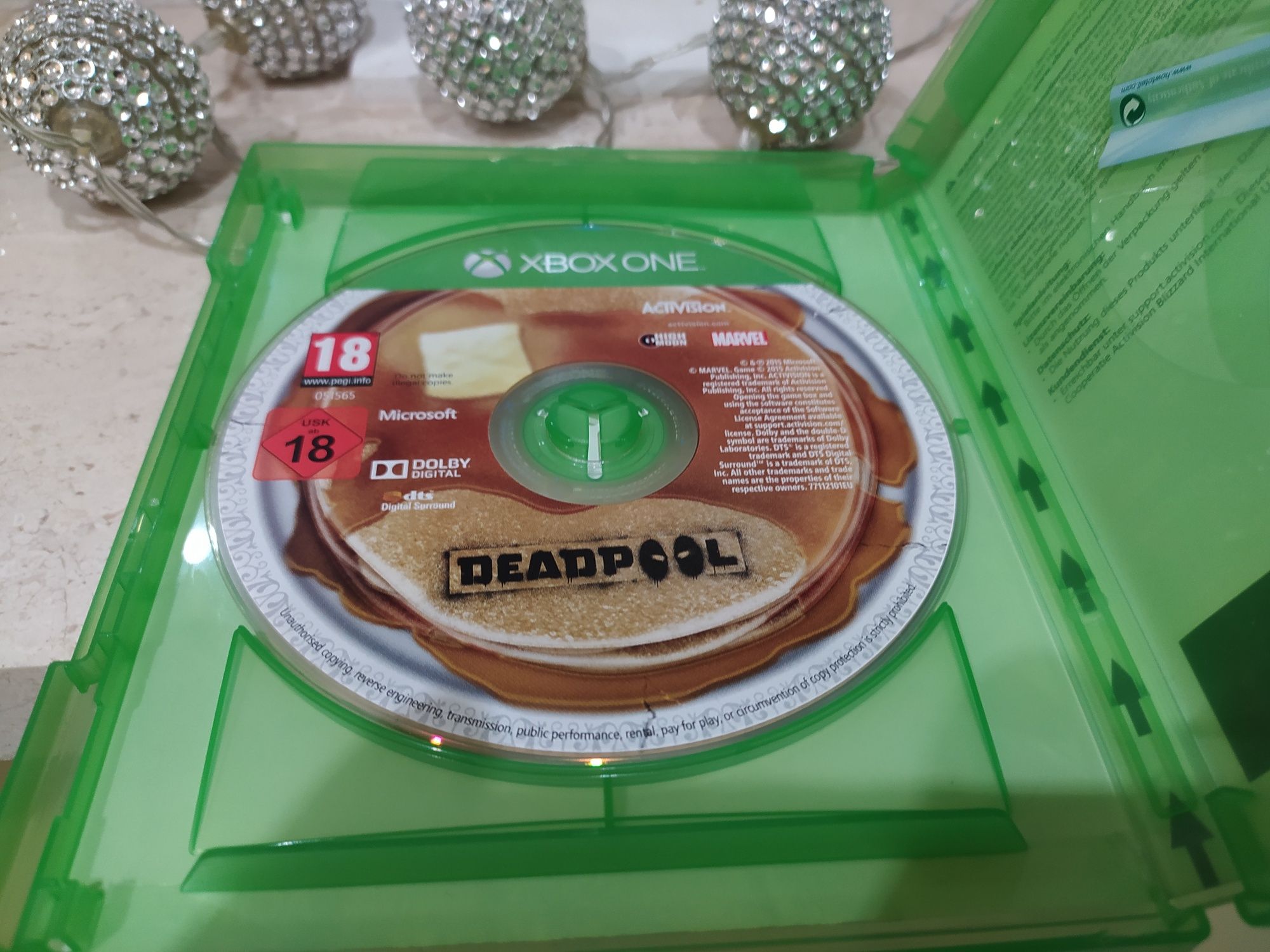 HIT! Deadpool Xbox One S X / Series X 4K MARVEL Rzadkość! STAN BDB WYS