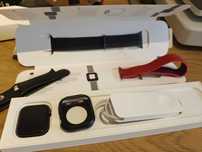 Apple Watch SE GPS + Cellular 44mm – Pełen zestaw + akcesoria