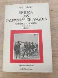 Pélissier, René, História das Campanhas de Angola
