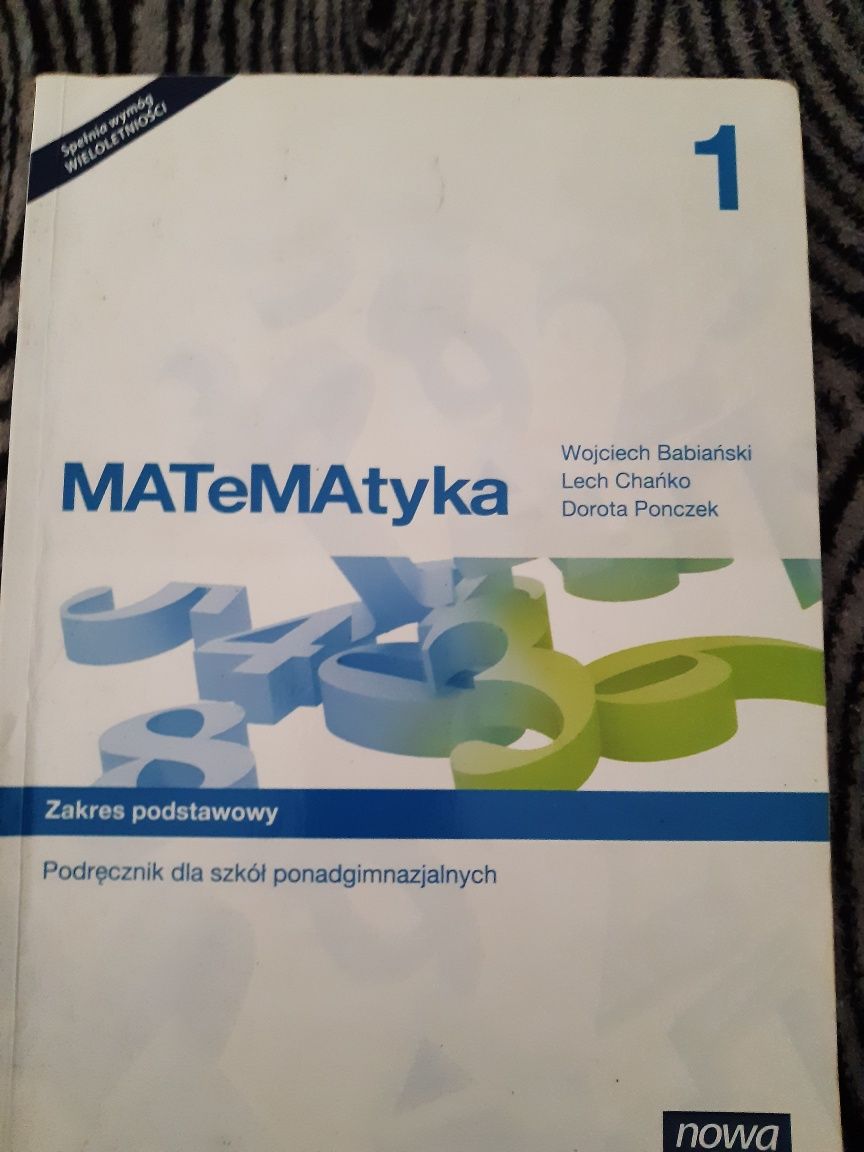 Matematyka klasa 1