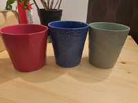 3 kolorowe osłonki ceramiczne