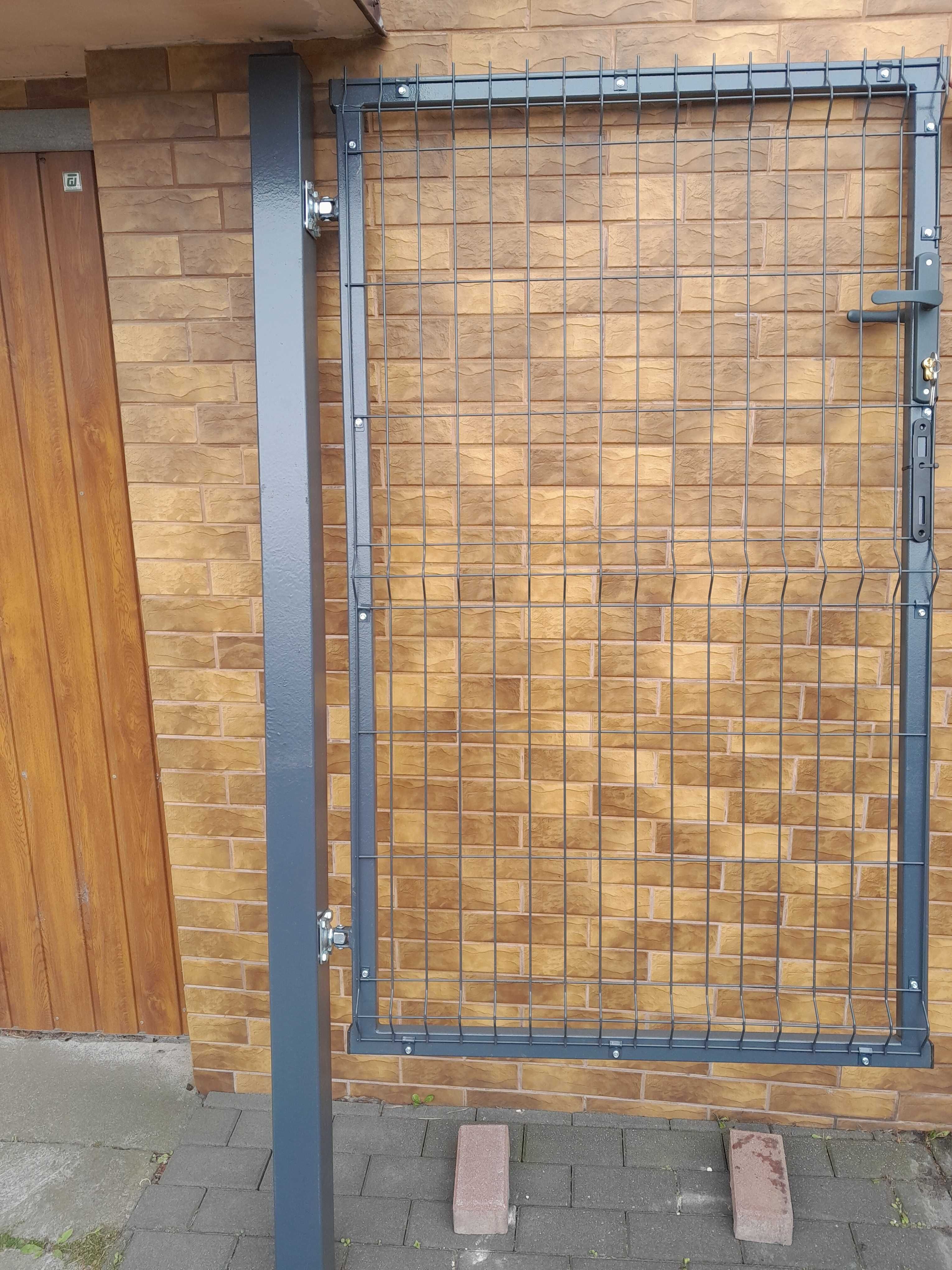 Furtka Bramka Słupek panel 3D  okazja
